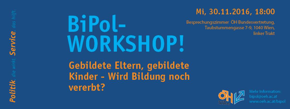 Bipol Workshop 6 Flyer